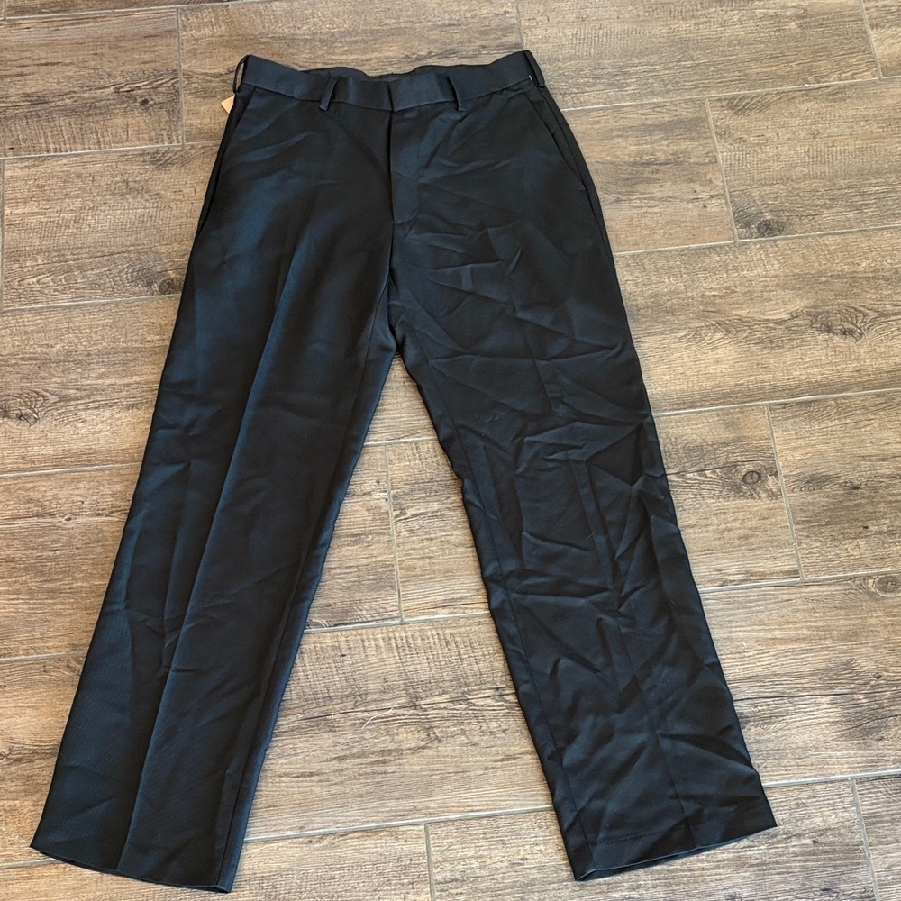 Dockers Men's Charcoal Dress Pants - Picture 1 of 5
